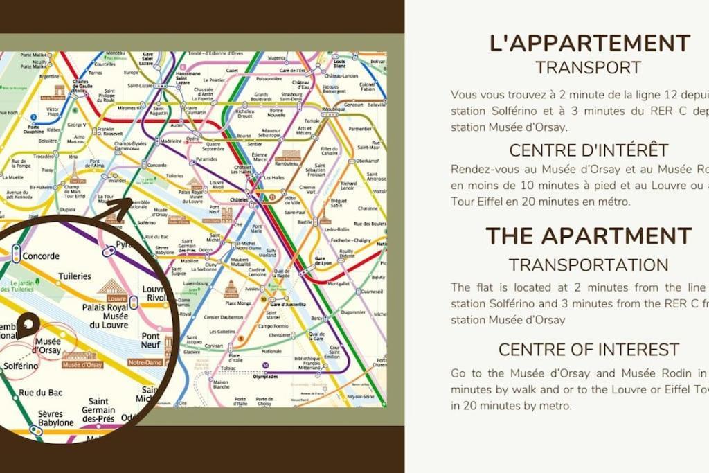 Musee D'Orsay-Saint Germain-Invalides-Famille Paris Luaran gambar